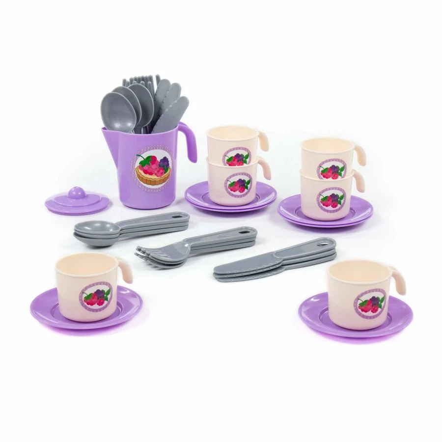 Set of children's crockery "Anyuta" for 6 persons (V2) (32 elements) (in a net), Item No. 80080