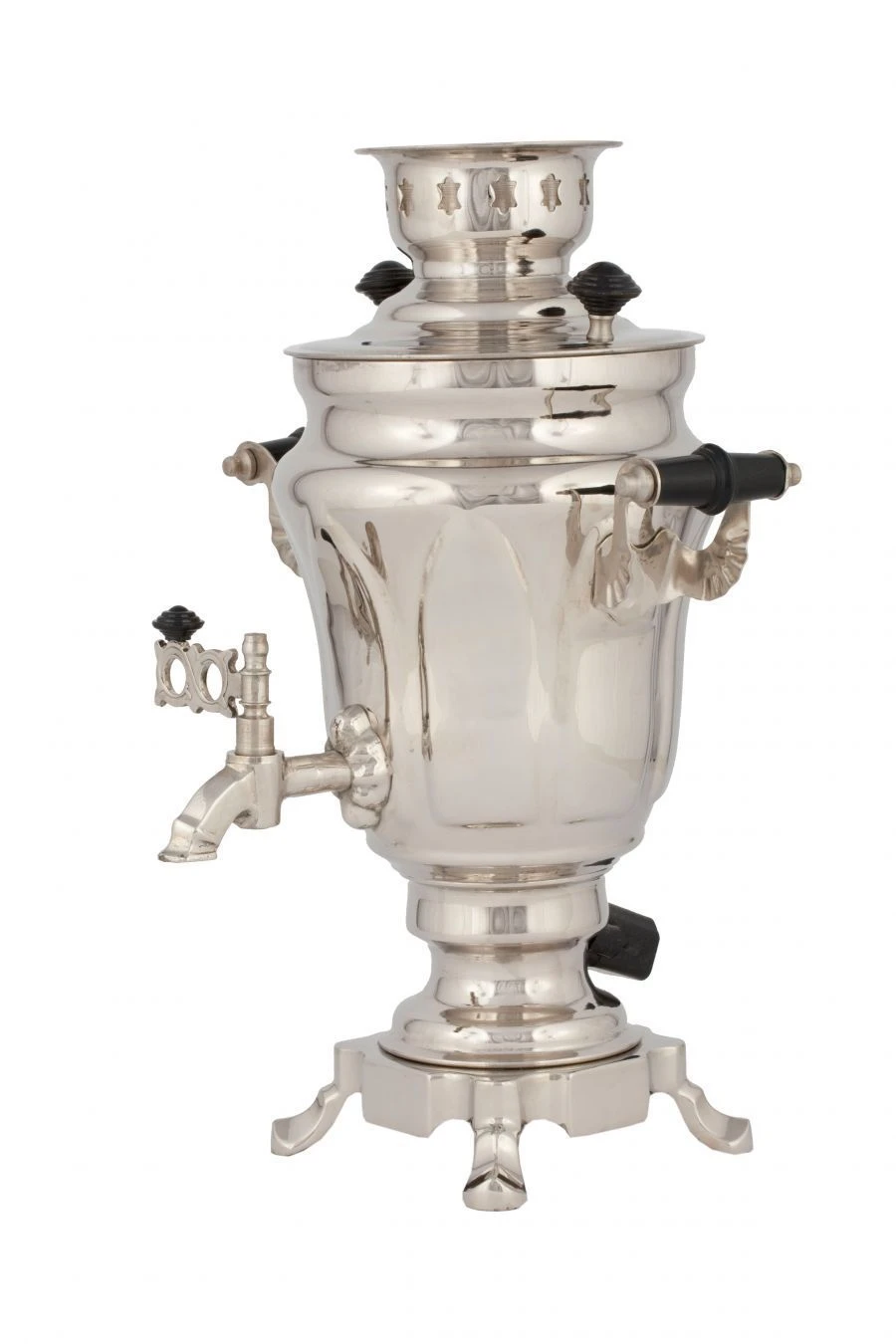 Electric samovar 1,5 litre nickel plating