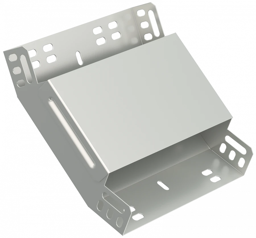 CLP3V-080-080 ESCA Internal vertical swivel. 45° 80x80mm IEK