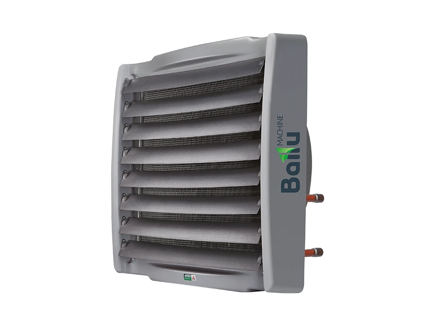 Stationary electric fan heater with water heat exchanger, "BALLU" trade mark, model BHP-W2-40-S