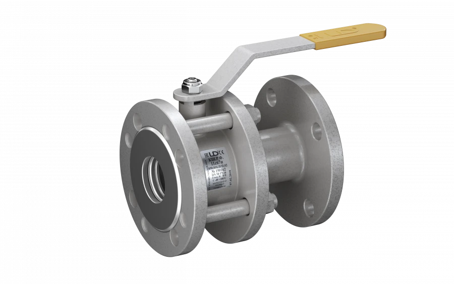 Collapsible ball valves 11c67p (KSH.R.) with nominal diameters from 25 to 200