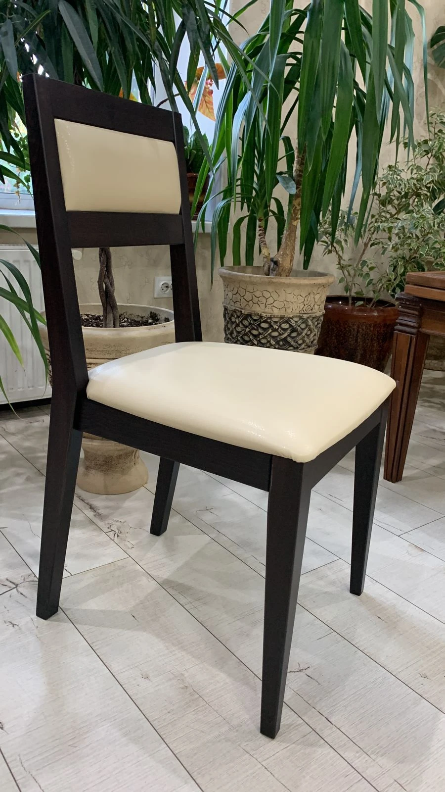 Wooden frame chair 216