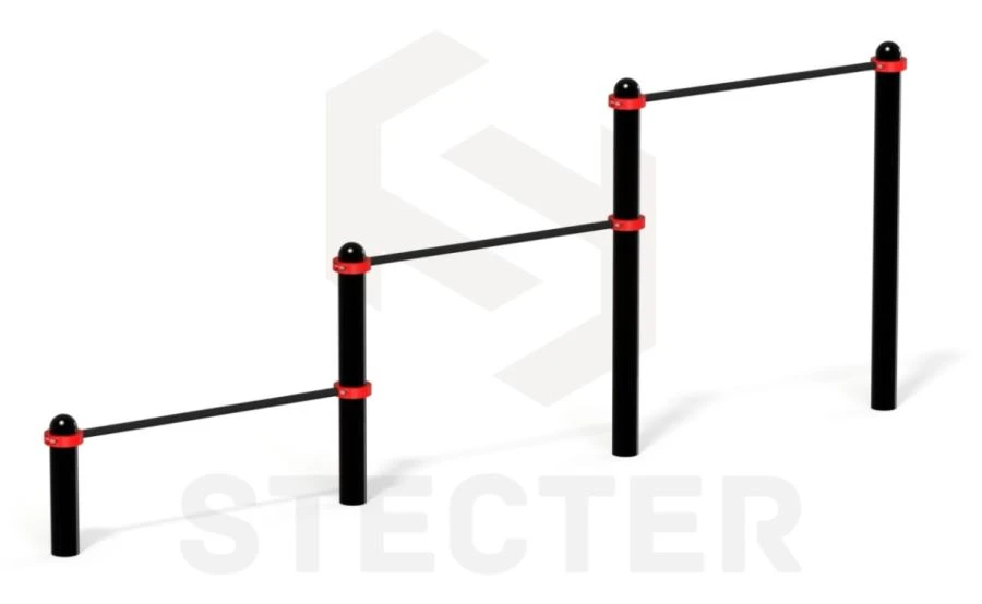 Push-up and pull-up bars