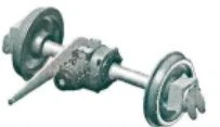 Drive wheel pair of special rolling stock 1024D.04.02.000