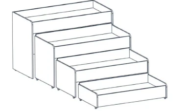 4-tier bed (Trade mark Alliance-S)