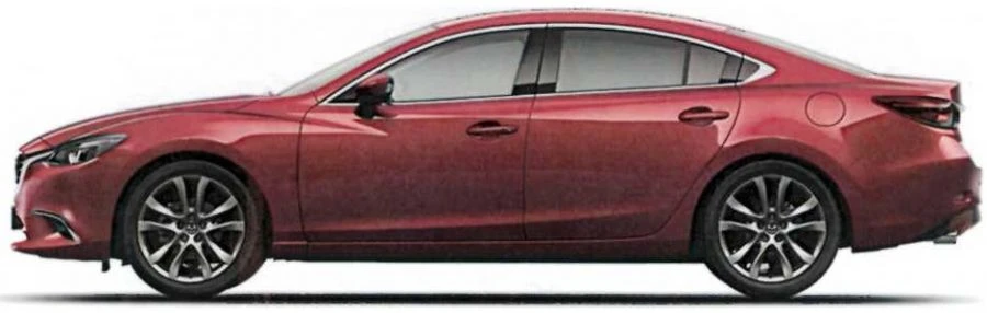 Mazda vehicle, commercial name MAZDA6
