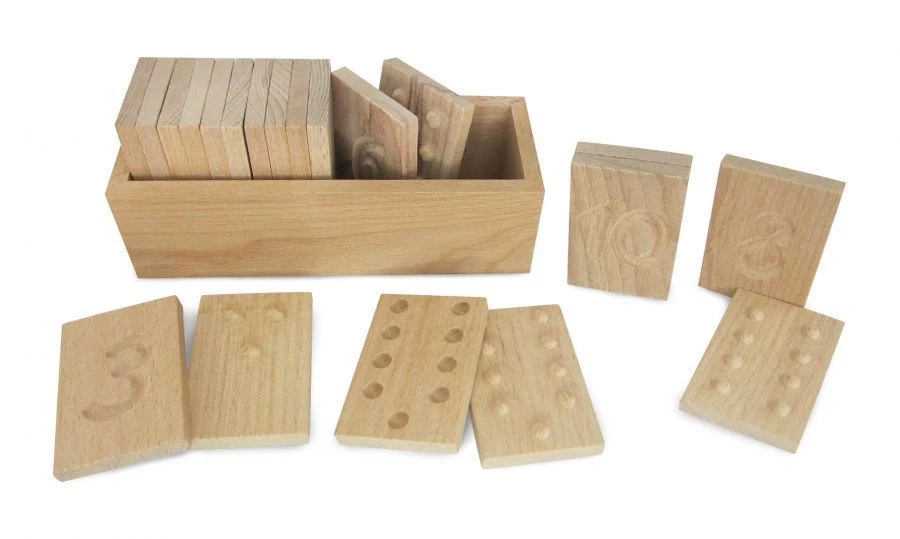 Tactile pairs "Counting to 10", "Figures".