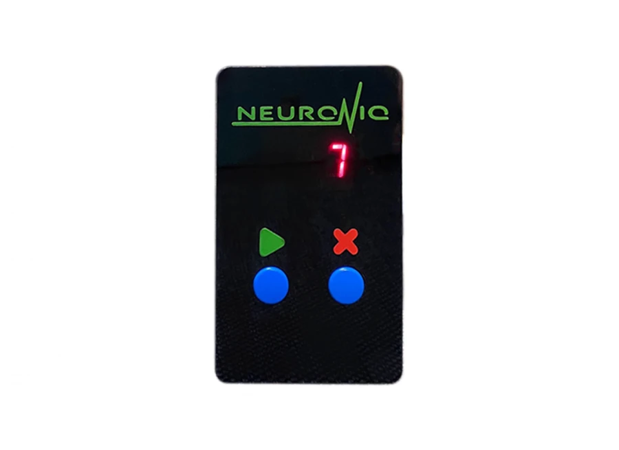 Neuroniq RCN-2-S operator panel (LED, RS485, 9-12V, 2 buttons)