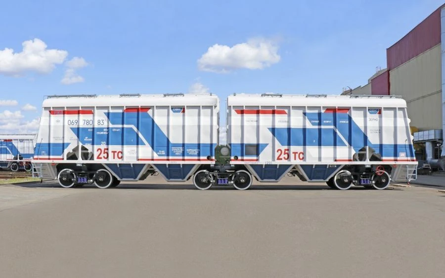 Articulated hopper wagons, model 19-6978