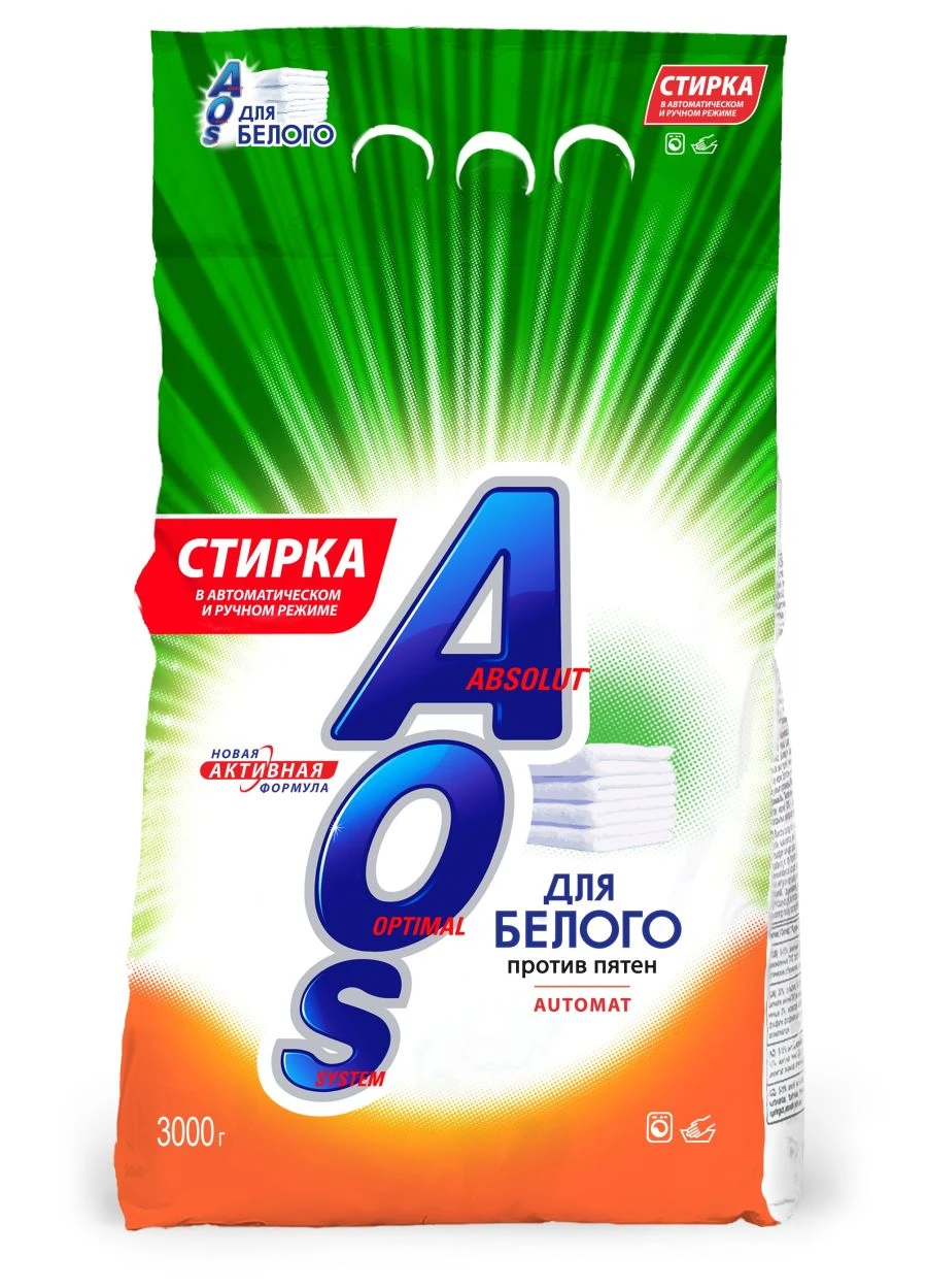 Universal Synthetic Powder Detergent "AOS for White Automat