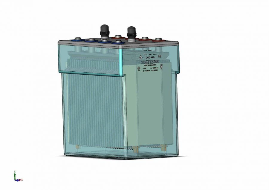 Lead stationary battery 25BP2500 (25GroE2500)