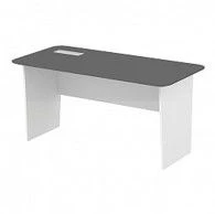 Conference table 200x100x75 cappuccino + white Minister collection. (Furniture for kindergartens brand "Interior" series "TDI Ki