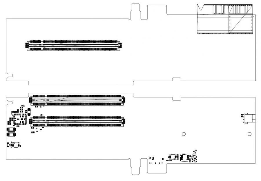 PCIe expansion module type B1 R220 G2 YADRV.469555.042