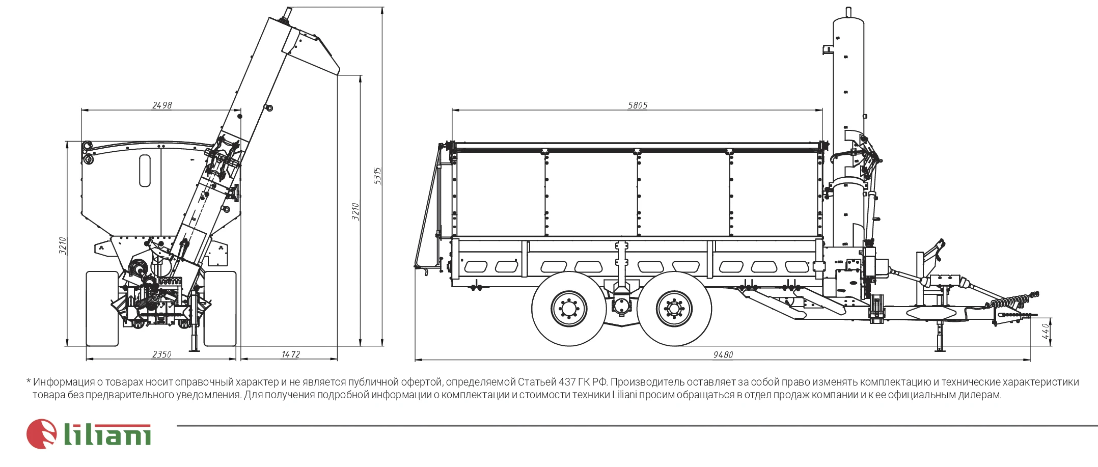 Discharge into Grain Truck