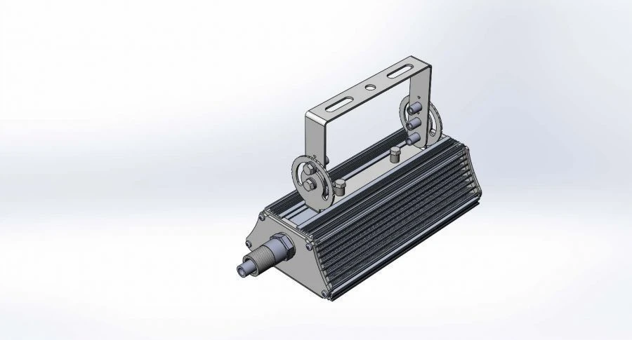 LED explosion-proof luminaire without terminal box Sakhalin 40.13650.73 Ex T5 (type KSS D), swivel mount