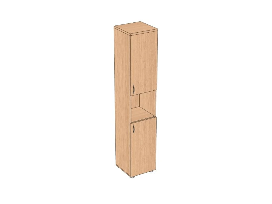 Document cabinet tall, narrow 400*405*2025 mm ApShDN-4