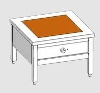 Induction cooker stool ETK-I-F art. no. 7008