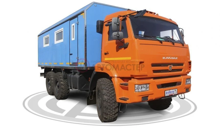 Mobile laboratory, modification 578210 on the basis of KAMAZ-43118-A5, KAMAZ-43118-50, KAMAZ-43118-RR, KAMAZ-43118-RS chassis.