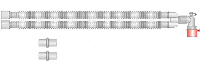 Respiratory devices for joint use with anaesthetic and resuscitation equipment, version: a