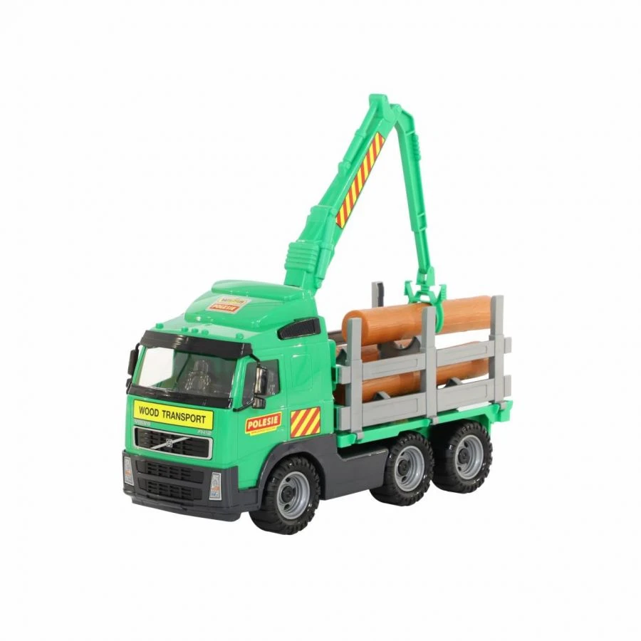 "Volvo", timber truck (netted), Item No. 8756.