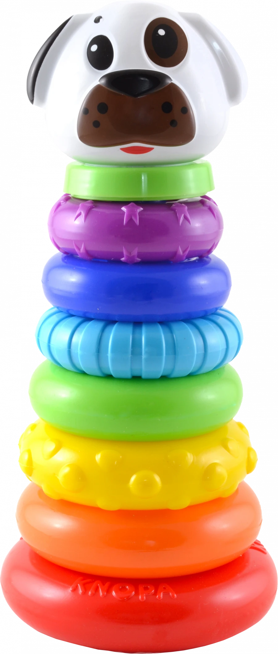 Pyramid "Doggy" 27 cm 7 rings KNOPA 1/4