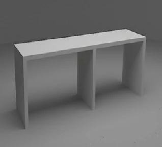 Bollard for fitting room "C+", mark SPECTRE Ltd.