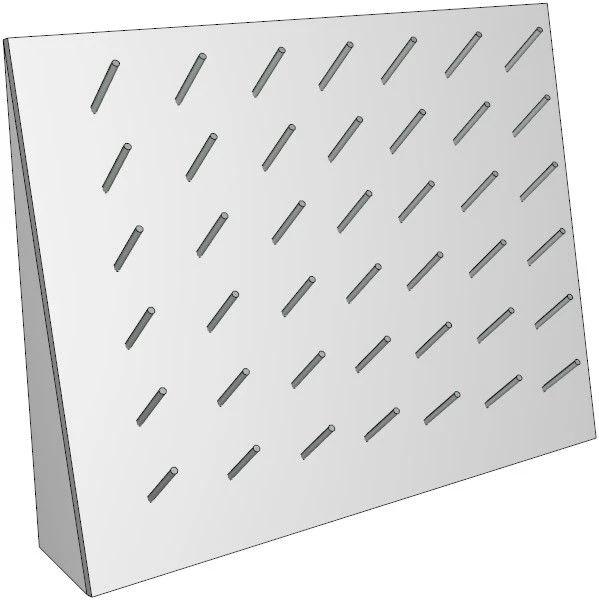 Hinged drying rack for dishes STNS-1
