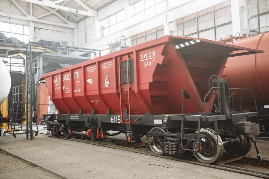 Hopper wagon for bauxite according to design documentation CDRL.7315.00.00.0000