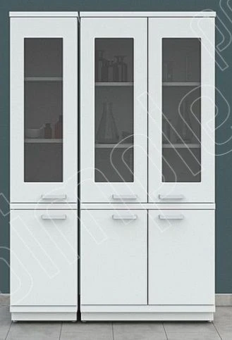 Cupboard for laboratory utensils