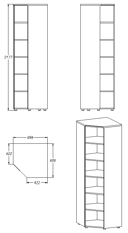 Wardrobe (series 431.218)