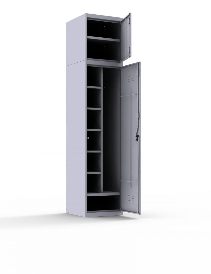 Metal universal cupboard type A-F, size 2600x600x550 mm