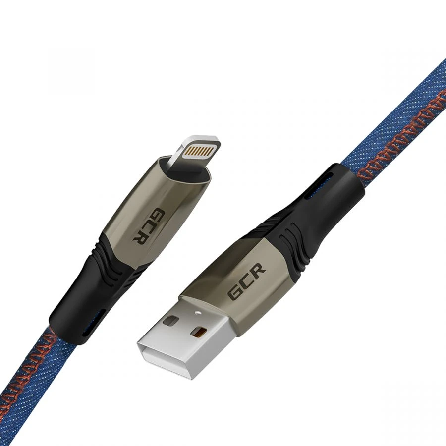Lightning cable, model GCR-IP14, for iPhone iPad Air, nylon