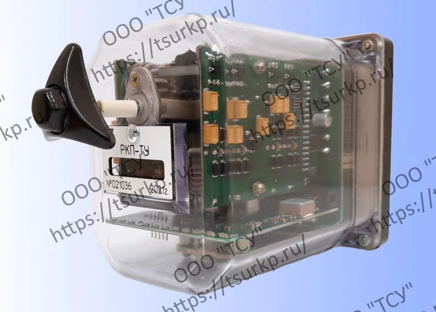 Unit of output of signals of telecontrol of distributed controlled point (RCP-TU)