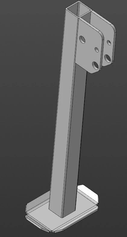 EC 10000 Shift rear support leg