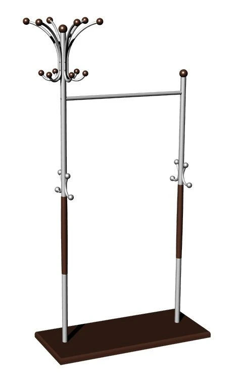Floor coat rack D7