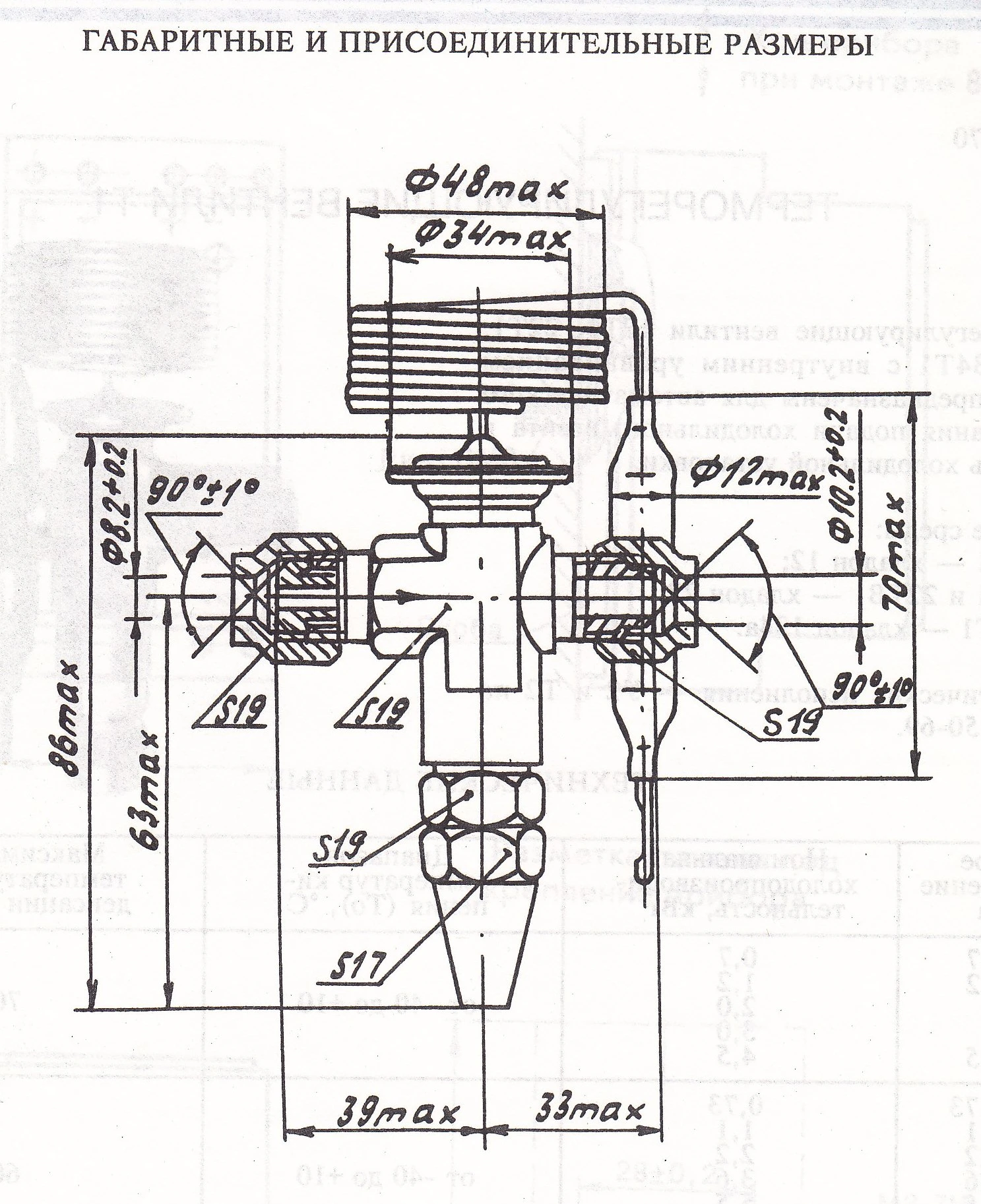 Side and connection detail
