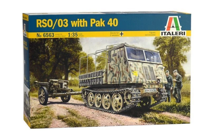 Assembled model RSO/03 with PAK 40