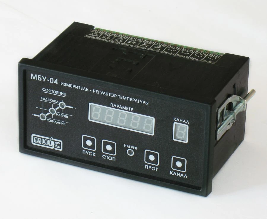 Programmable temperature regulator meter-regulator MBU