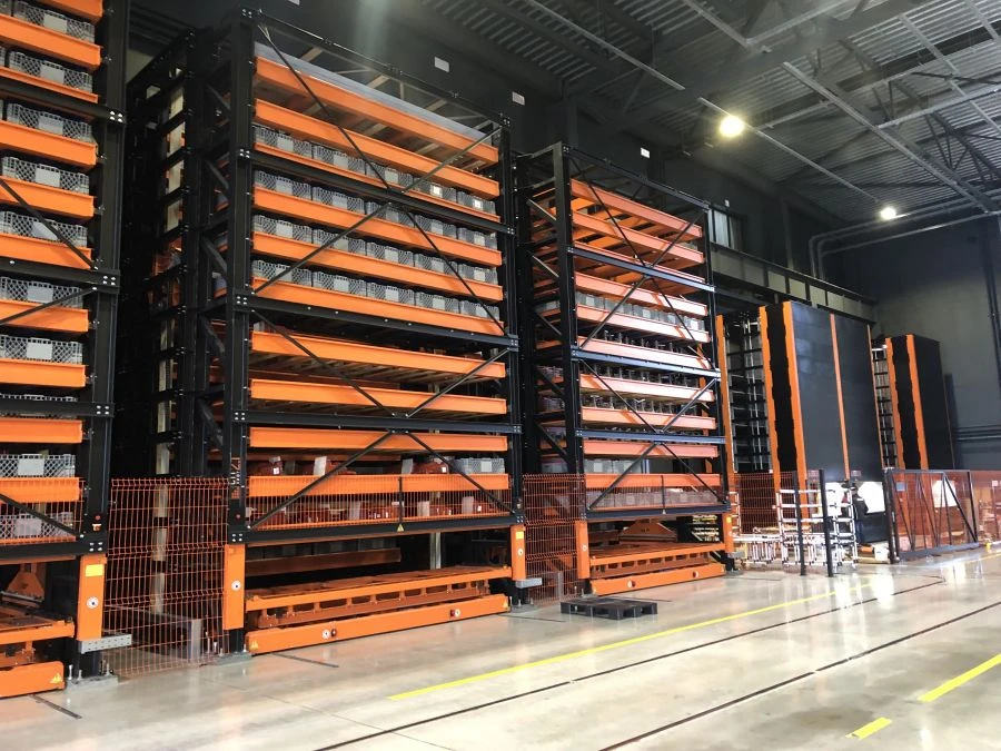 Automated storage system (automated warehouse) STT