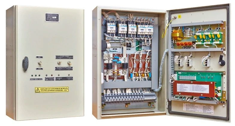 Block of emergency switching on of backup cathodic protection station BVR-SKZ-220/100MK