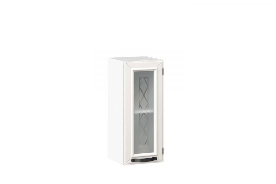 Marina LD.273610.000 Door facade 300 glass Type 3 (Oak textured white )