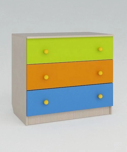 Children's chest of drawers "Edelwood" trade mark
