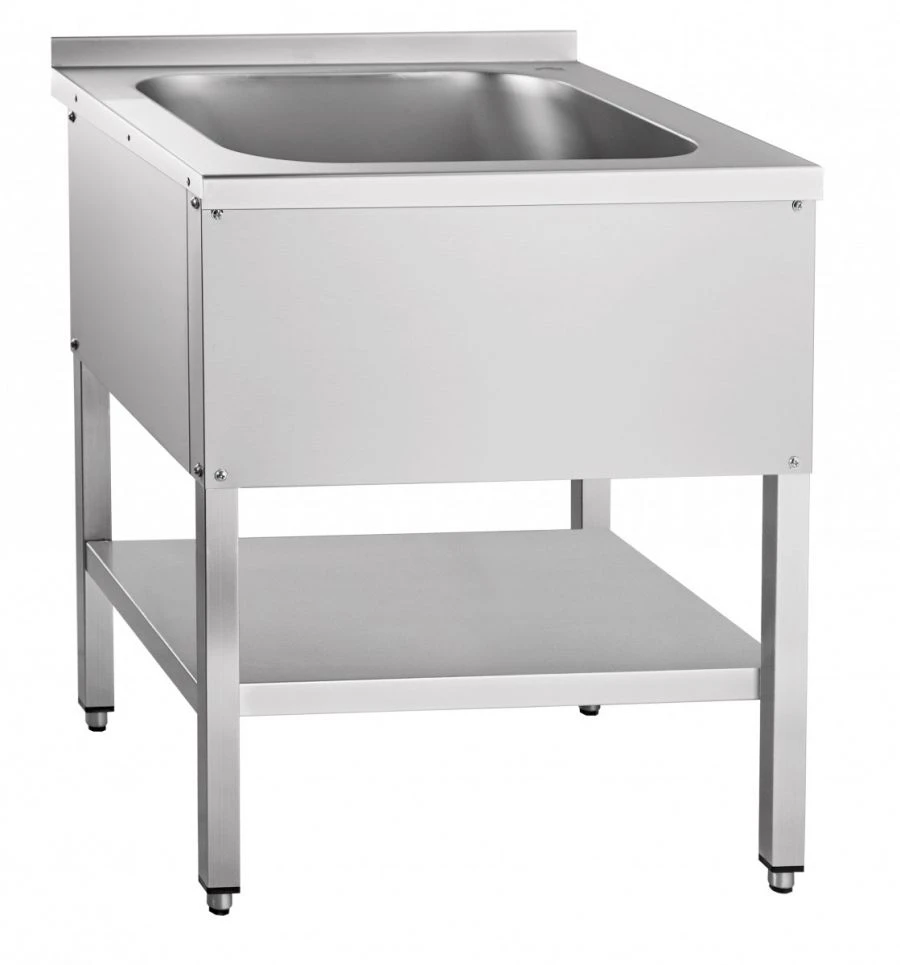 Collapsible single-section bathtub VMP-6-1-5 RH with shelf