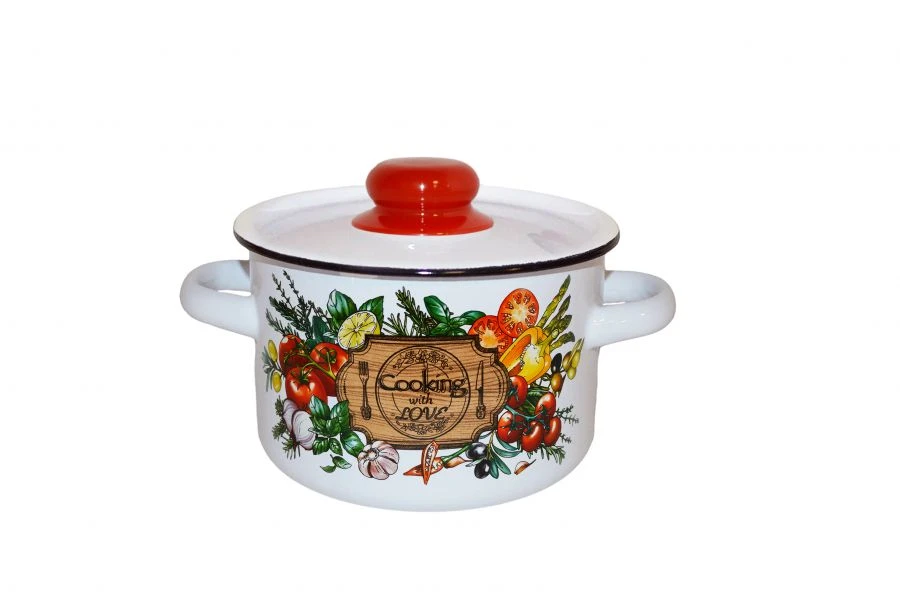 Cylindrical saucepan, 1.5 litres