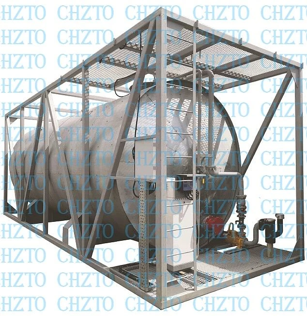 Container filling station "Tanker" with non-operator fuel supply 20m3 for petrol
