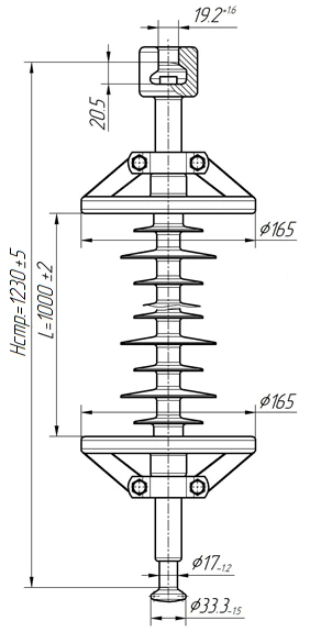Insulator LK 70/110-4GP
