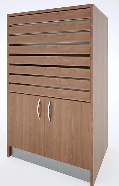 Storage cupboard with pull-out shelves, SCHWP