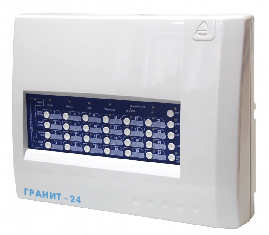 Granit 24" fire alarm and security control and monitoring device