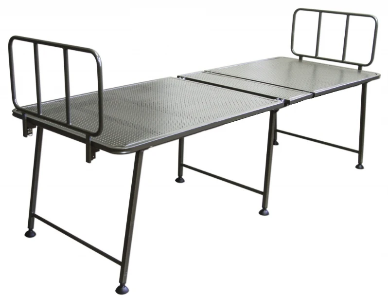 Folding medical beds according to TU 32.50.30-013-09442403-2023, version variant: Hospital folding bed KG-01.