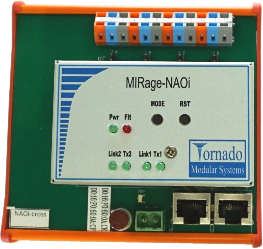 Analogue output device. 4 output unified current/voltage signals, individual galvanic isolation, power supply.